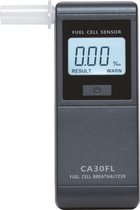 CA30FL - Alcoholtester - elektrochemische sensor - nauwkeurig - compact - met kalibratie reminder - zeer eenvoudig in gebruik - weergave in promille (‰)