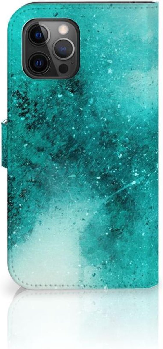 Hoesje Apple iPhone 12 Pro Max Painting Blue