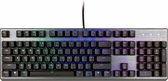 Cooler Master Gaming CK350 toetsenbord USB QWERTY Amerikaans Engels Metallic