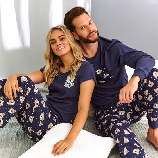 MAXMODA Dames borstvoedingspyjama set lange mouwen thermo tweedelige pyjama met ronde hals zwangerschapspyjama set winter huispak met knoopsluiting, A-grijs, XXL