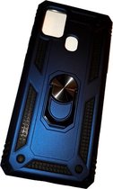 ZKl Telecom Telefoonhoesje - Back Cover - Geschikt Voor Samsung Galaxy A21s - Blauw