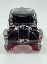 JMP Gifts® - Oldtimer / Auto - Fles - 0,20L - Glazen beeld - Decoratie - Cadeau - Gift - Wijnfles - Wijn - Sierstuk - Glaswerk - (ROOD)