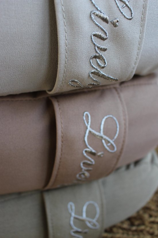 Yoga Bolster - yoga kussen - meditatie kussen Camel- Rechthoek - plat van Merkloos — afbeelding 2