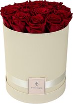 Flowerbox longlife rozen | WHITE | Large | Bloemenbox | Longlasting roses RED | Rozen | Roses | Flowers