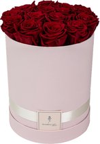 Flowerbox longlife rozen | PINK | Large | Bloemenbox | Longlasting roses RED | Rozen | Roses | Flowers
