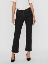 Vero Moda VMSHEILA KICK FLARE JEANS - Black Black