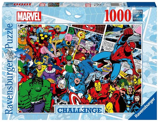 Ravensburger puzzel Challenge Marvel - legpuzzel - 1000 stukjes