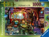 Ravensburger puzzel Piratenleven - Legpuzzel - 1000 stukjes