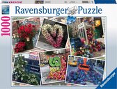 Ravensburger puzzel NYC bloemenpracht - Legpuzzel - 1000 stukjes