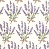 IHR - BOUQUET OF LAVENDER - papieren servetten