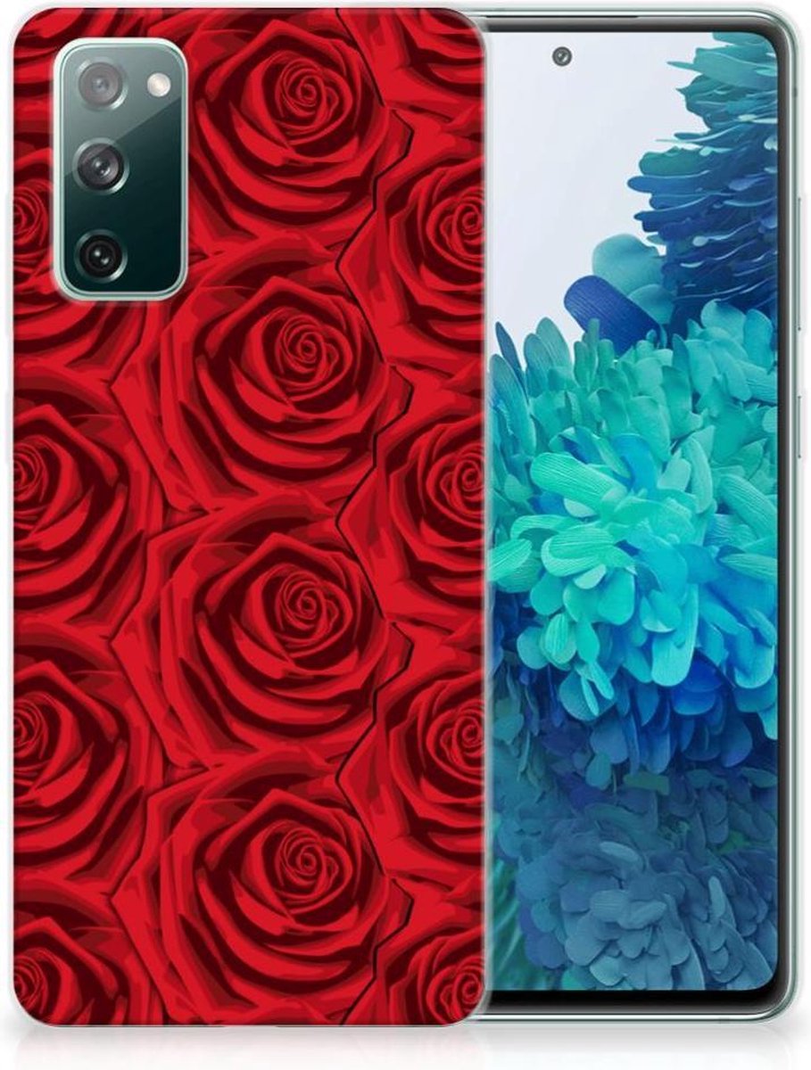 Samsung Galaxy S20 FE TPU Case Red Roses