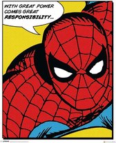 Marvel Poster - Pyramid Spider-man Quote - 50 X 40 Cm - Multicolor