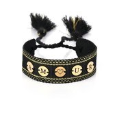 Michelle Bijoux Armband love verstelbaar Zwart JE12485