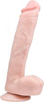 Realistische Dildo Met Balzak en stevige Zuignap - Ook voor anaal gebruik - 20 cm