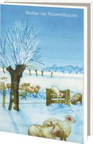Winterkaartenmapje met env, groot: Martine van Nieuwenhuyzen