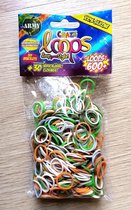 Craze Loops, Loop your style, 600+ Loom bands en 30+ Sluitingen, Army