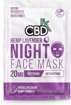CBD+FX Hemp Lavendel CBD Gezichtsmasker Facemask