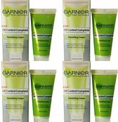 Garnier Skin Naturals Oil Control Complete Vanishing Cream - 40 ml ( 4 STUKS)