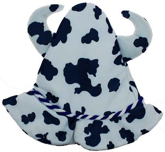 Chapeau de vache avec des cornes| Modèle de chapeau de vaches | Chapeau de  taches de... | bol.com