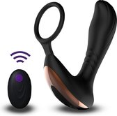 Prostaat Vibrator Mannen - Anaal Dildo Stimulator - Buttplug met Cockring Vibrerend - Sex Toys voor Mannen