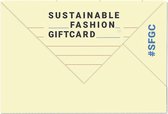 Verpakking Sustainable Fashion Gift Card