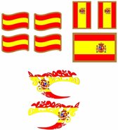 Spanje Tattoos 9 Stuks