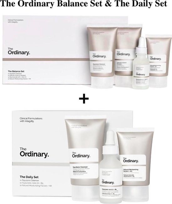 100 Original The Ordinary Balance Set & The Daily Set bol