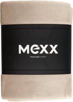 MEXX flannel plaid - Fleece deken - 150x200 - 100% Polyester - Beige