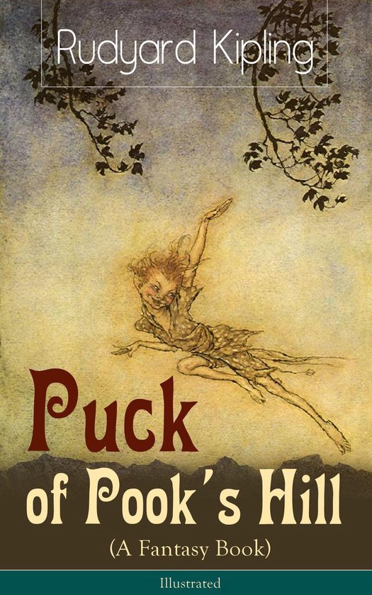 Puck of Pook's Hill (A Fantasy Book) - Illustrated - cover