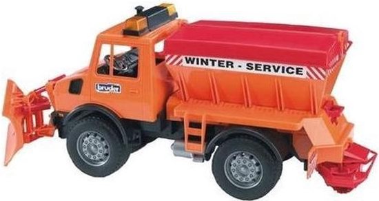 Bruder 2572 Vrachtwagen Unimog Winterdienst