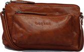 Bagsac Leren Schoudertas 7001 Cognac