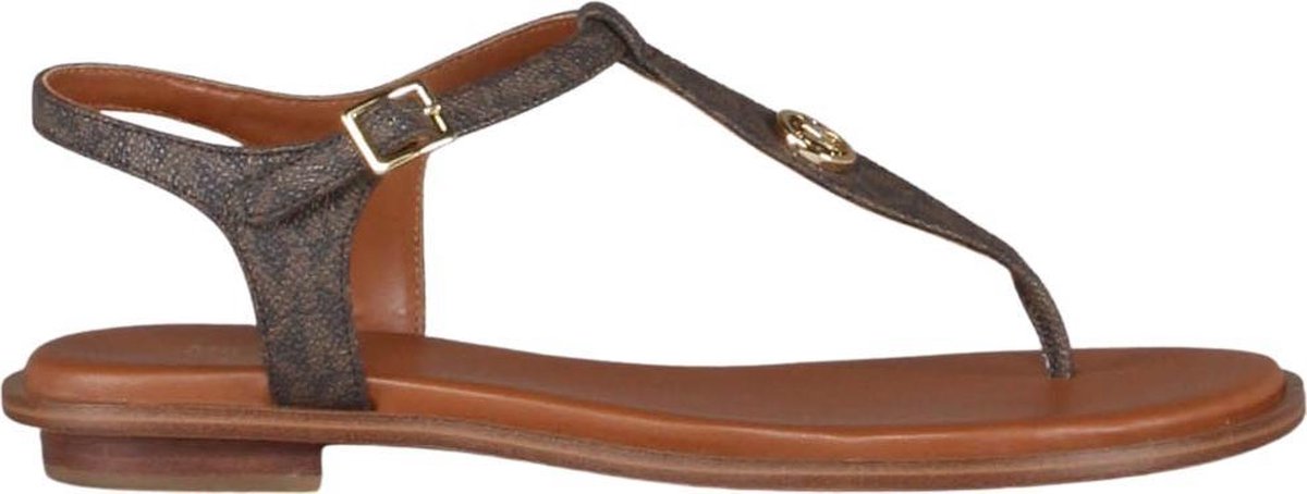 Michael Kors Mallory Thong Dames Sandalen - Bruin - Maat 38