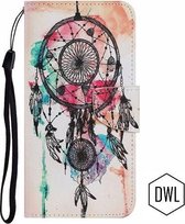 hoesje voor Samsung Galaxy A51 | dromenvanger (aquarel) print | book case wallet cover met ruimte voor pasjes