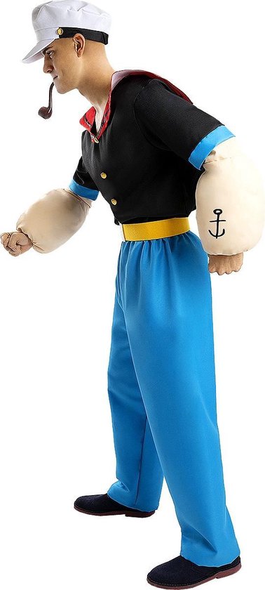 FUNIDELIA Popeye Kostuum voor mannen - Maat: L - Blauw | bol.com