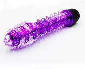 Drill King - studded vibrator - 17cm - 10 standen - G spot en clitoris Stimulator - ribbel stimulatie