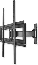 Bol.com Nedis Draai- en Kantelbare TV-Muurbeugel - 37 - 70 " - Maximaal schermgewicht: 35 kg - Kantelbaar - Draaibaar - Minimale... aanbieding