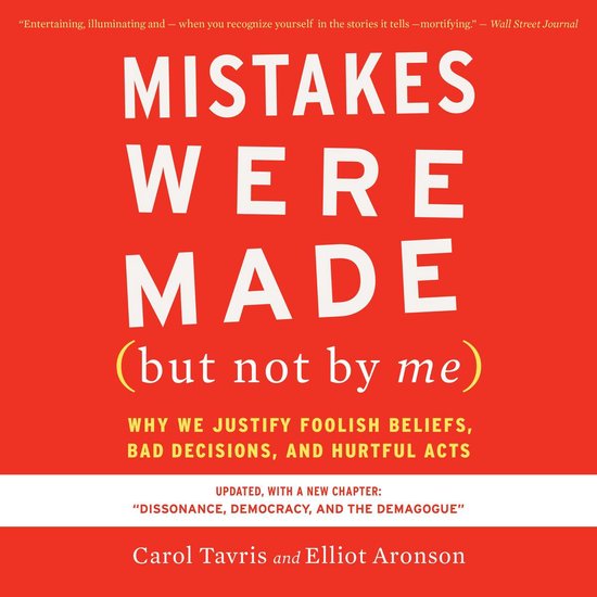 Mistakes Were Made (but Not by Me) Third Edition - cover