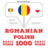 Română - poloneză: 1000 de cuvinte de bază