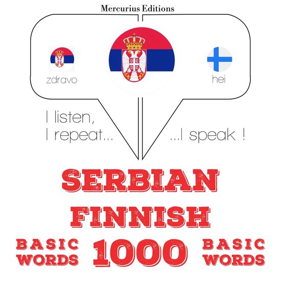 1000 битне речи Финнисх - cover