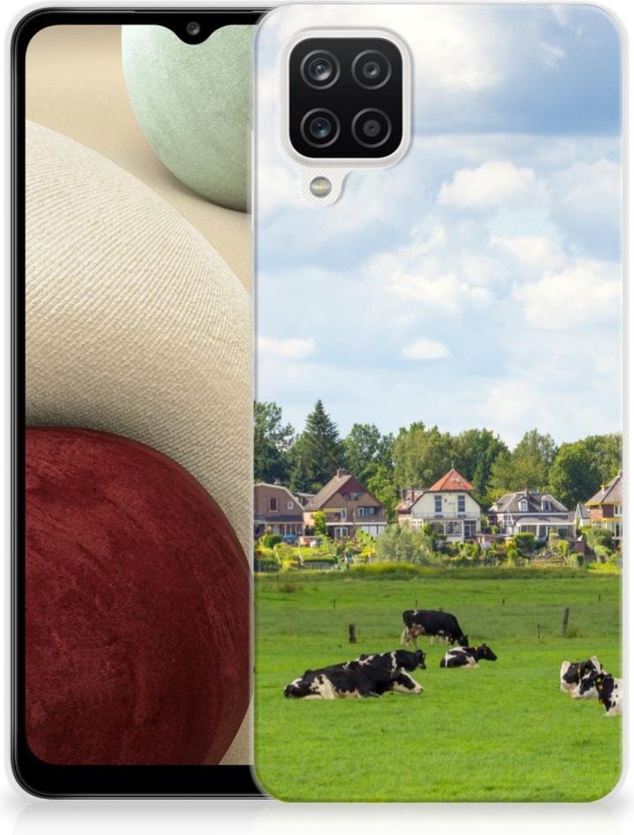 Samsung Galaxy A12 TPU Hoesje Koeien