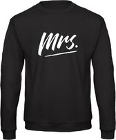 Mr & Mrs Trui Sweater (Mrs - Maat XS) | Koppel Cadeau | Valentijn Cadeautje voor hem & haar