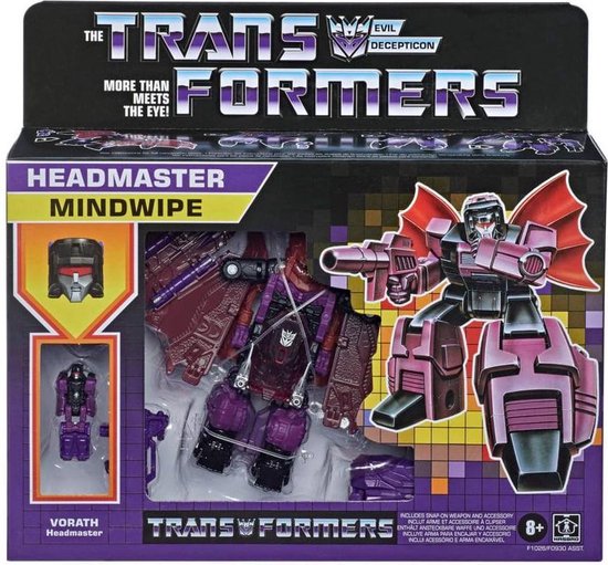 Transformers Generations Retro Headmasters Mindwipe (12 cm)
