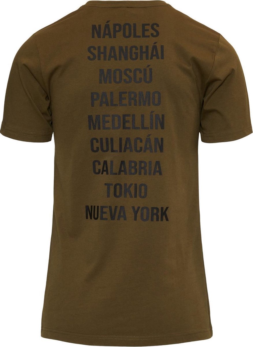 Patrón Wear - T-shirt - Green City Tee - Maat XS