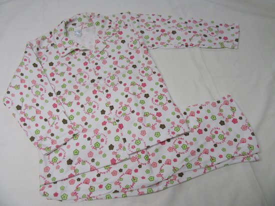 Dirkje - Pyjama - Meisje - bloem - 4 jaar  104