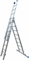 Alumexx XD ladder 3 delig - 3x14 treden