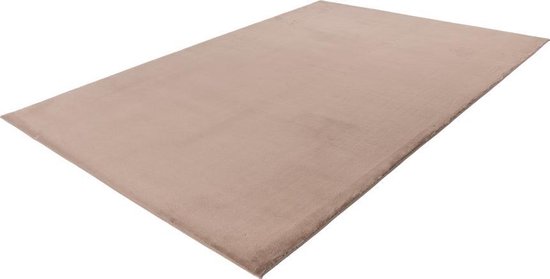 Taupe vloerkleed - Superzachte Fluffy kleed - Hoogpolig - effen Vloerkleed – Fluffy - Tapijt – Karpet - 200x290 cm taupe