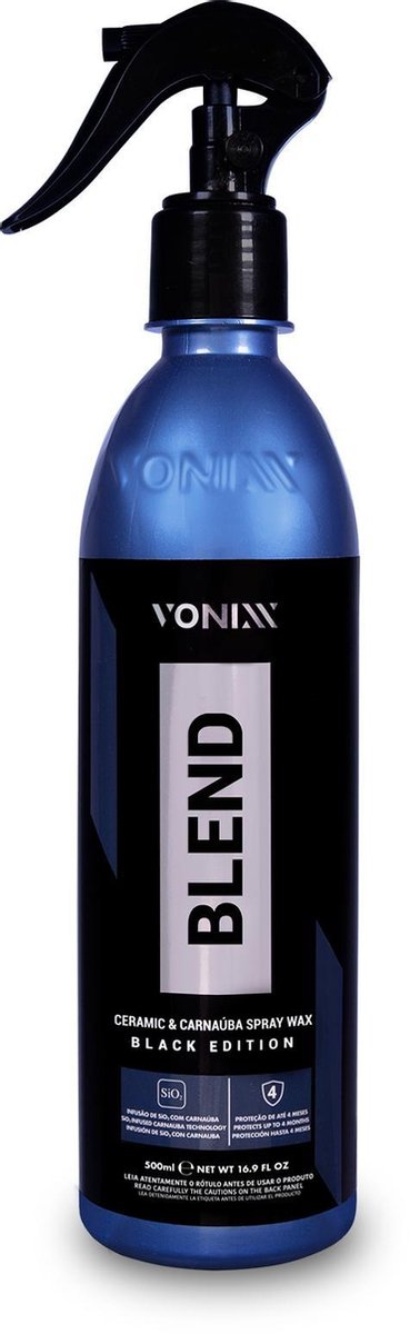Vonixx Blend Spray Black Wax 500ML - Auto wax spray