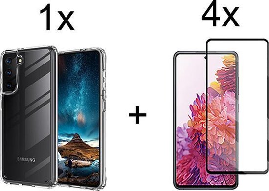 Bol Com Samsung S21 Plus Hoesje Transparant Samsung Galaxy S21 Plus Hoesje Case Siliconen