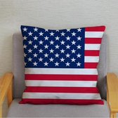 Kussenhoes 'Amerikaanse Vlag' (92104)
