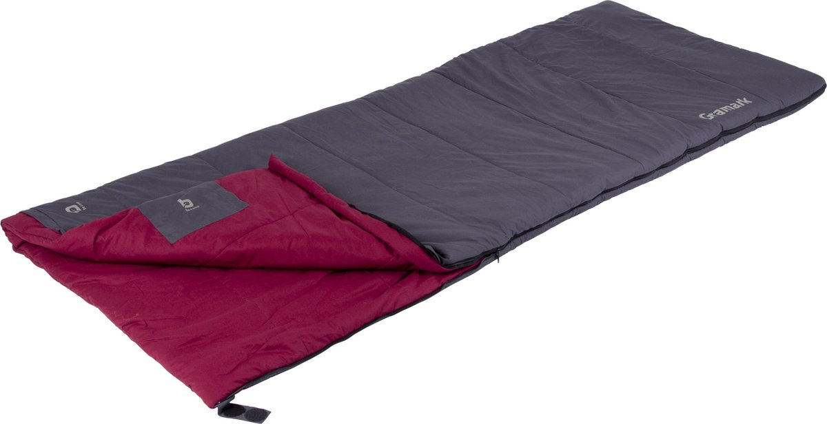 Bo-Camp Slaapzak - Gramark - Gold - 1 persoons - Rood